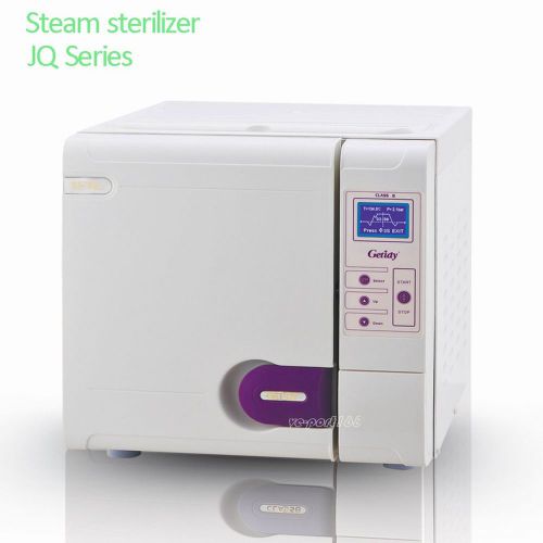 1pc high quality! hot dental steam sterilizer autoclave getidy class b 23l jq-23 for sale