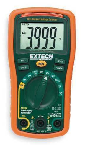 EXTECH EX330 Mini Digital Multimeter, 600V, 40 MOhms NEW !!!