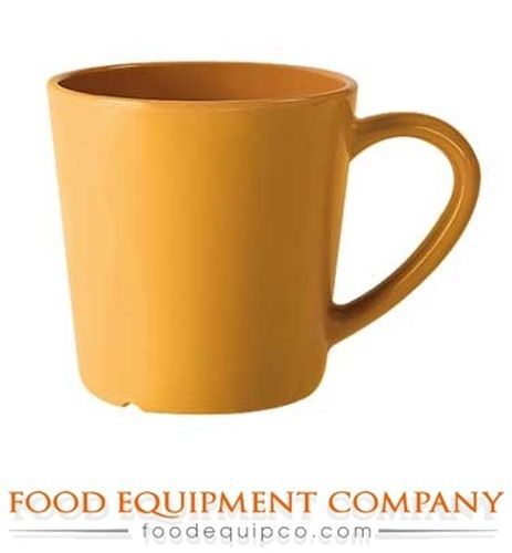 GET Enterprises C-107-TY 7-oz Cup/Mug Melamine Tropical Yellow  - Case of 24