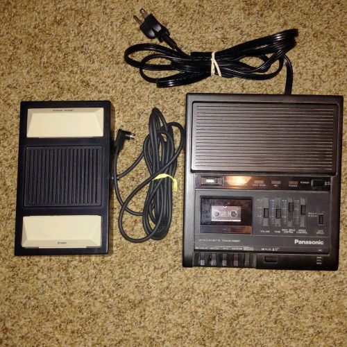 Panasonic Microcassette Transcriber RR-930 with RP-2692 Foot Pedal
