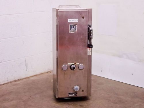 Square D 60 Amp Stainless Steel Fusible Safety Disconnect Switch - SDW14 8538