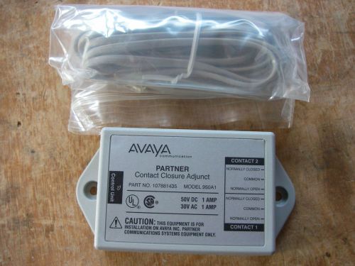 AVAYA Partner ACS Contact Closure Adjunt 107881435 Model 950A1 NOS Lucent