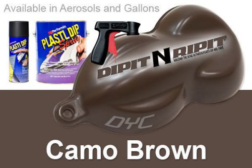 Performix Plasti Dip 4 Pack Spray Cans Camo Brown Plasti Dip with Spray Trigger