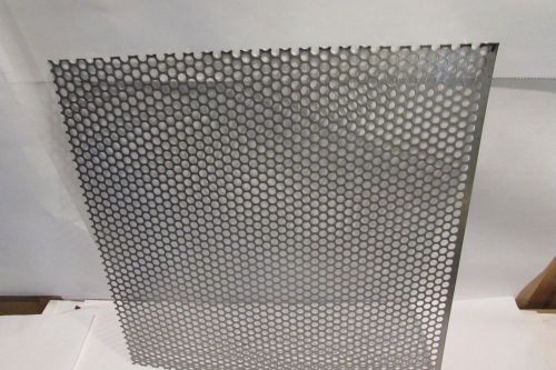 20 ga. 304 stainless steel perforated sheet 1/4&#034;holes for sale