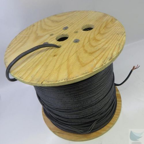 850 ft of 2x awg 2/c power &amp; 1x coax video cable on spool for cctv applications for sale