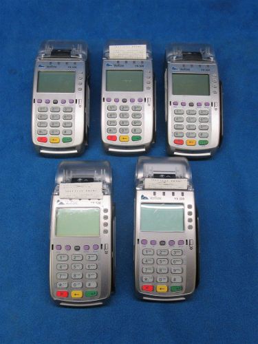 *Lot of 5* Verifone VX520 Dual Com 160MB NFC Contactless Credit Card Machine
