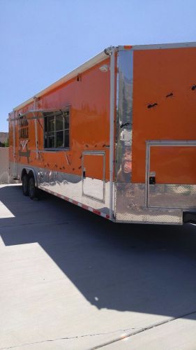 2013 concession trailer and 2008 chevy truck for sale