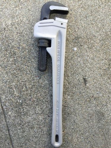 Reed arw18 18-inch aluminum pipe wrench for sale