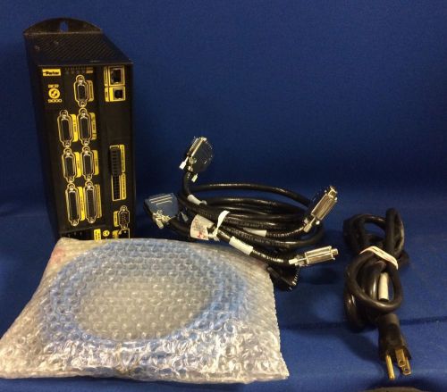 Parker multi-axis motion control acr 9000p1u4b1 w/ 2 controller cables for sale