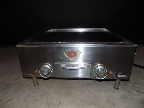 Wells g13 24&#034; electric flattop griddle for sale