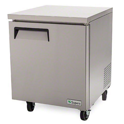 Supera (UR1R1) 27-1/2&#034; 1-Door Undercounter Refrigerator