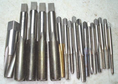 17 Taps All Different Sizes, New &amp; Used - HS