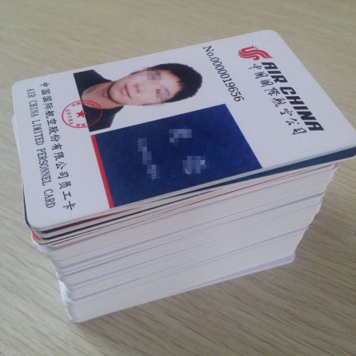 White Blank Plastic Matte Inkjet Printable PVC ID Card - Epson Canon - 10pcs