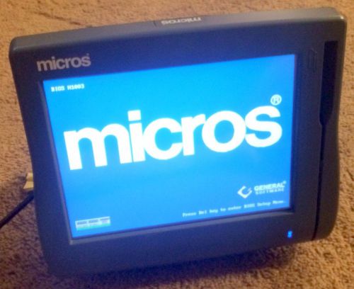 Micros 400714-001 POS Workstation 4 LX Terminal Windows CE 6.0