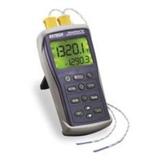 Extech ea15 easyview temperature datalogging dual input  thermometer for sale