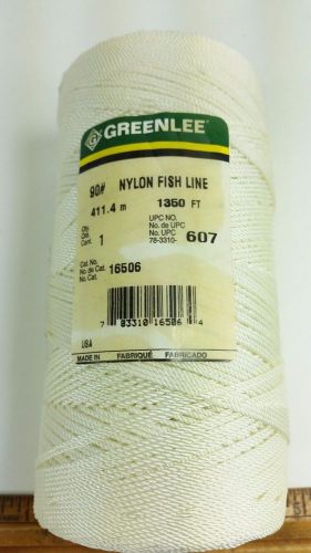 Greenlee 607 Nylon Conduit-Bonded Fish Line 90 # 1350&#039; NEW