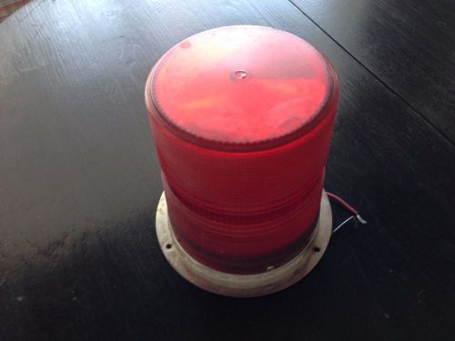 Tomar red strobe light model # 840-1228 - 12 thru 28 volts dc for sale