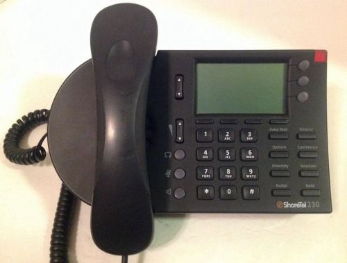 ShoreTel ShorePhone IP 230 Phone VoIP Internet - Fast Shipping