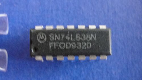 SN74LS38N  - QTY 24 - NEW 74LS38 MOTOROLA