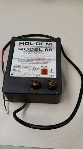 HOL-DEM ELECTRIC FENCE CONTROLLER MODEL 68-A with Original Box