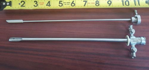 Karl Storz 27026 A 25 8 8 10 Cysto-Urethroscope Sheath storz 27026 BO Obturator