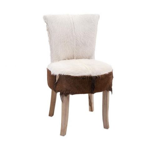 Beautiful  Pair of Animal Hide Chairs,18&#039;&#039; x 35&#039;&#039;H.
