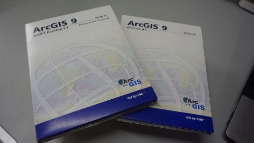 Media Kit Of ESRI ArcGIS Desktop 9.3 and ArcView 9.3 With License CD