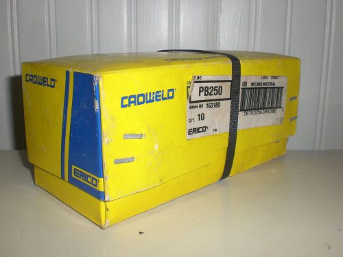 Cadweld Erico PB250 Welding Material 10 Shots in a box