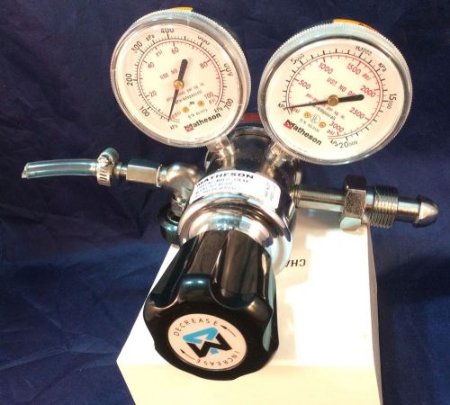 Matheson 81-580 dual stage 3000 psi regulator for sale