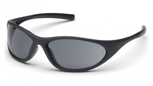 Pyramex ZONE II Safety Glasses - Black Frame Smoke Lens