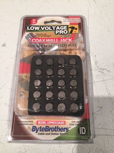 Triplett Byte Brothers Low Voltage Pro Coax ID Kit