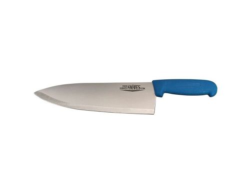 10” Blue Chef Knife - Cook French Stainless Steel Food Service Knives New Sharp
