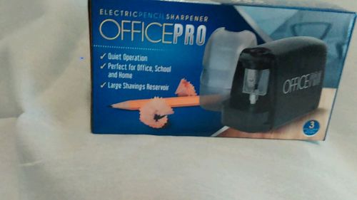 Electric Pencil Sharpener. Razor-Sharp Stainless Steel Blades (+3 Replacements)