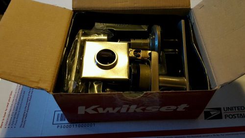 Kwikset Vedani Satin Nickel Entry Lever Featuring SmartKey 740VDL SQT 15 SMT 6AL