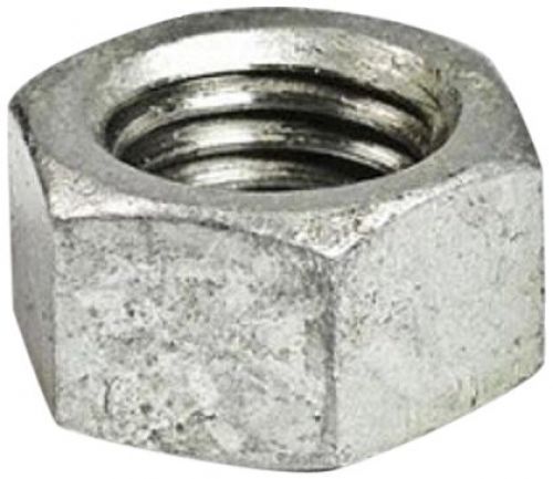 Small parts steel hex nut, hot-dipped galvanized finish, grade 2, asme b18.2.2, for sale