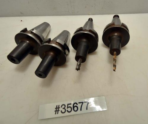 1 lot of 4 parlec bt40 heat shrink tool holders (inv.35677) for sale