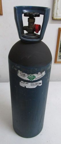 20 lb. co2 cylinder tank beer keg hvac 20lb aluminum hydroponics homebrew etc. for sale