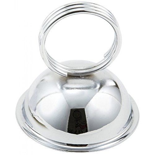 Winco 12-piece ring clip style menu and card holders for sale