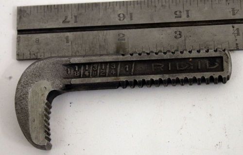 Rigid 8&#034; Pipe Wrench Hook Jaw