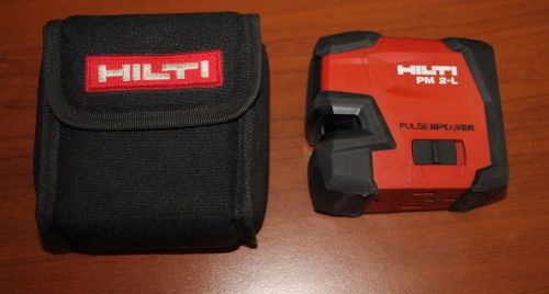 Hilti PM 2-L Laser Line Level Projector Minty in Case