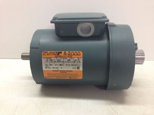 Reliance p14h7206n electric motor 1hp 1725rpm 3ph for sale