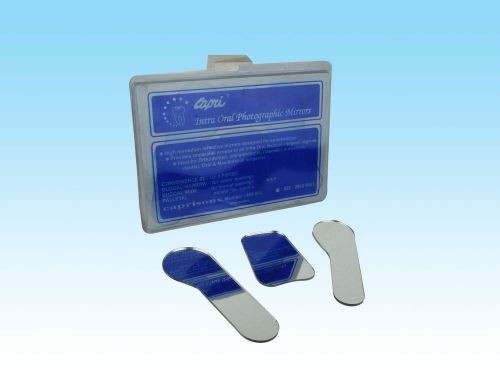 New  Dental INTRA ORAL PHOTOGRAPHY MIRRORS  [SET OF 3 PCS.]
