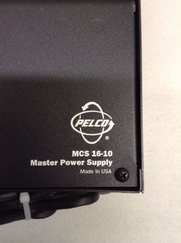 PELCO MCS16-10 power supply