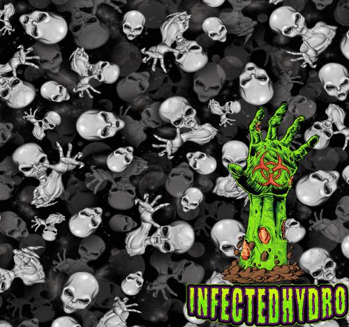 Hydrographic film water transfer hydrodipping hydrodip hydro alien abduction for sale