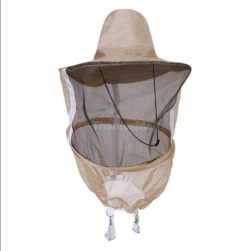 Beekeeping Cowboy Hat Mosquito Bee Insect Net Veil Face Head Protector New Best