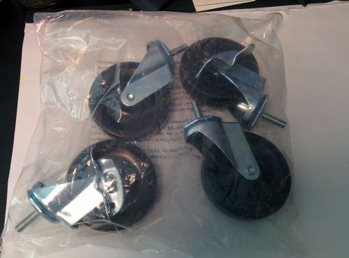 CASTER WHEELS, NEW PACK OF 4 EA.