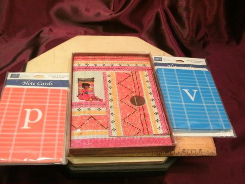 2 pkgs-BT&#039;s Paper Co-8 Cards &amp; Envelopes(P &amp; V) &amp; 16 Seal-A-Letter-free ship