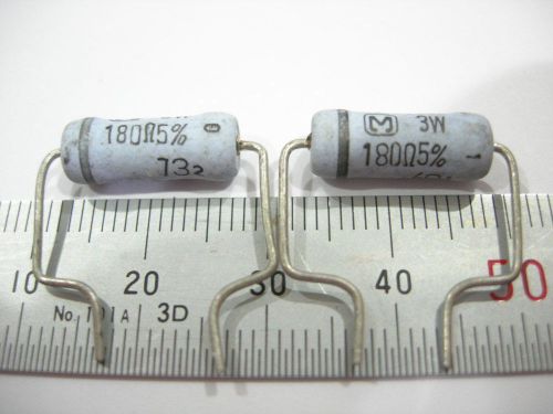 180ohm3w resistor 3w 5% 180ohm-3w (for 6pcs)