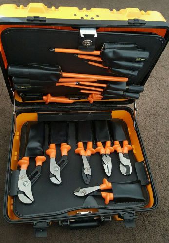 Klein Tools 22-Piece Insulated Electriction tool Kit #33527 Journeyman 1000V