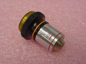 OLYMPUS PL10 0.25  10X Microscope Phase Contrast Objective BH-PC FHT EH